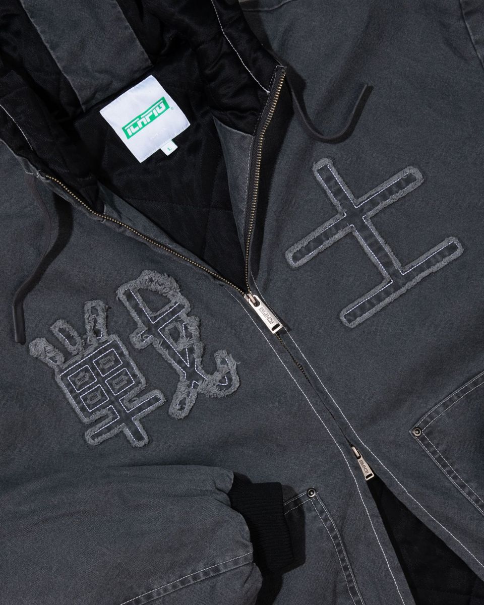 WARRIORS CANVAS JACKET (Vintage Black)