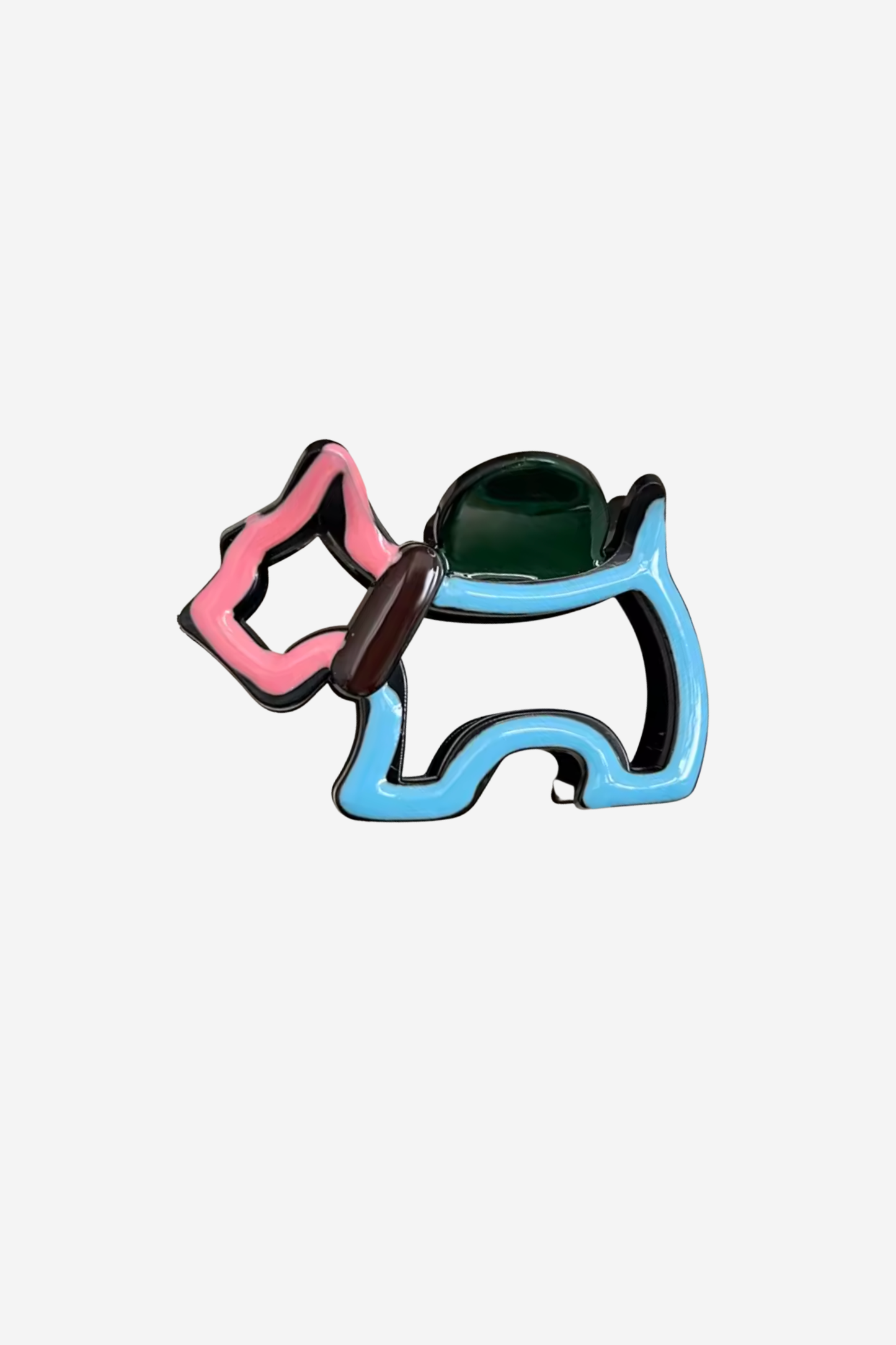 DOG HAIR CLAW (Pink/Grn/Blu)
