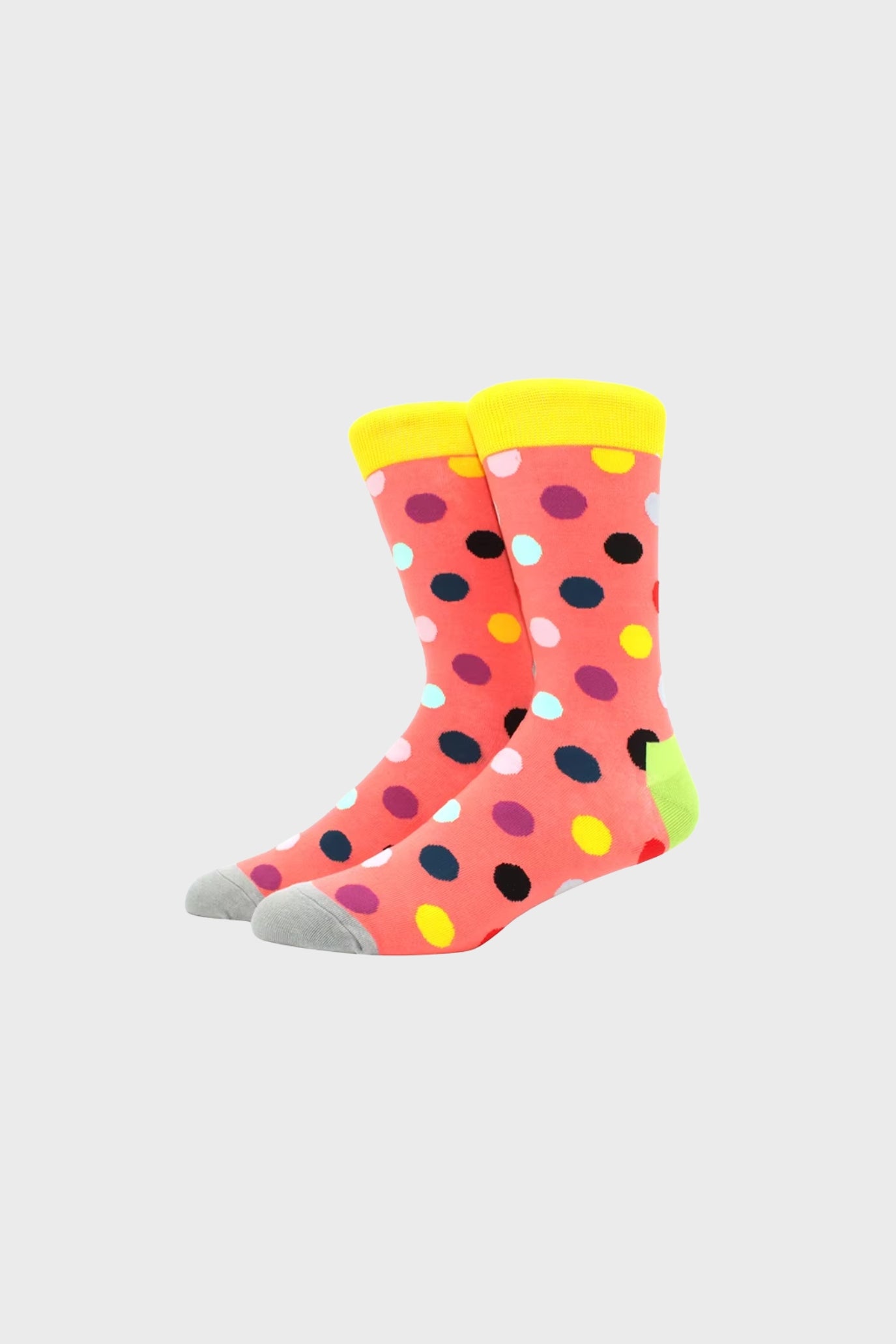 SPOTTY SOCKS (Pink w/ Multi)