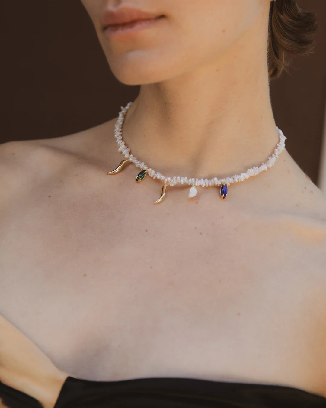 WIPEOUT KESHI PEARL NECKLACE