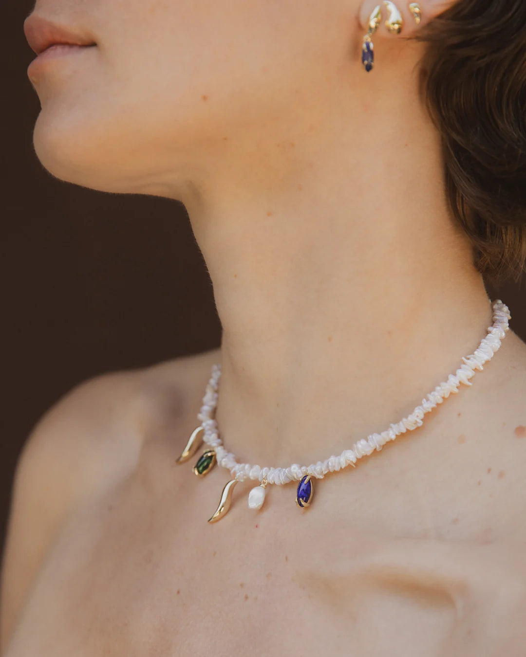 WIPEOUT KESHI PEARL NECKLACE