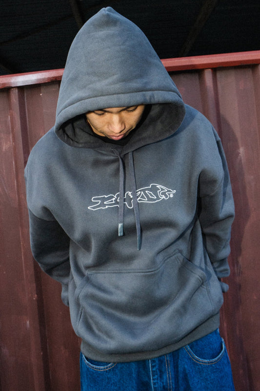 DISTORT PULLCORD HOOD (Vint Black)