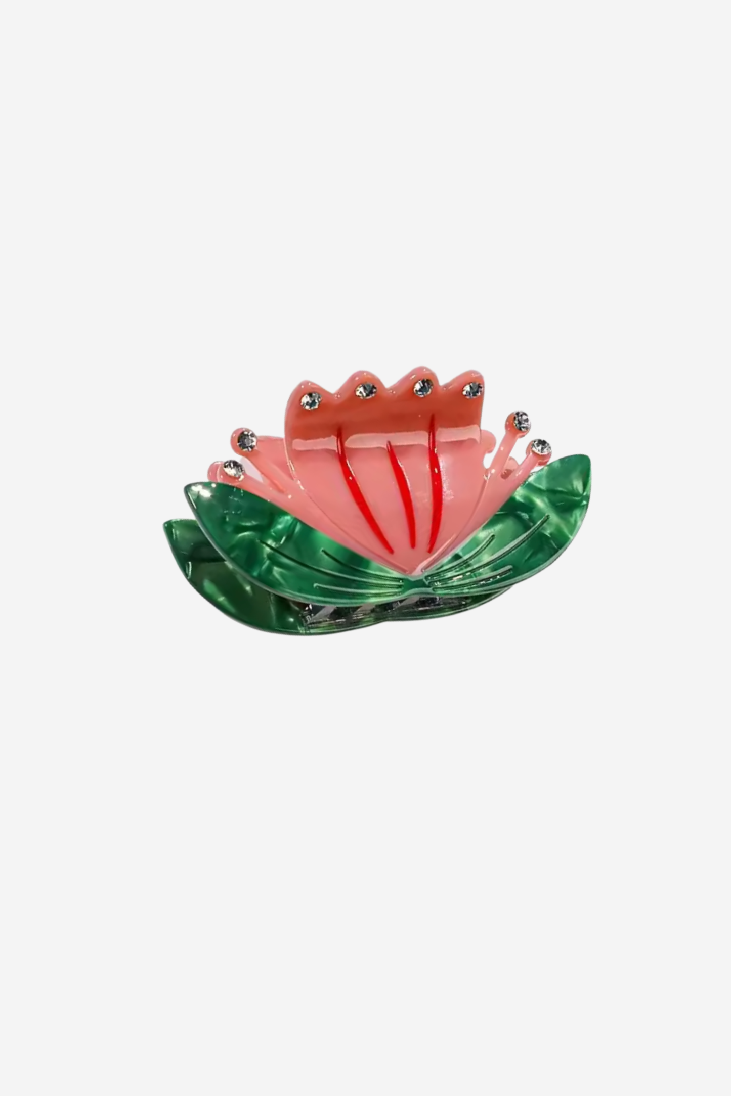 FRESH WATER HAIR CLAW (Rose/Fern)