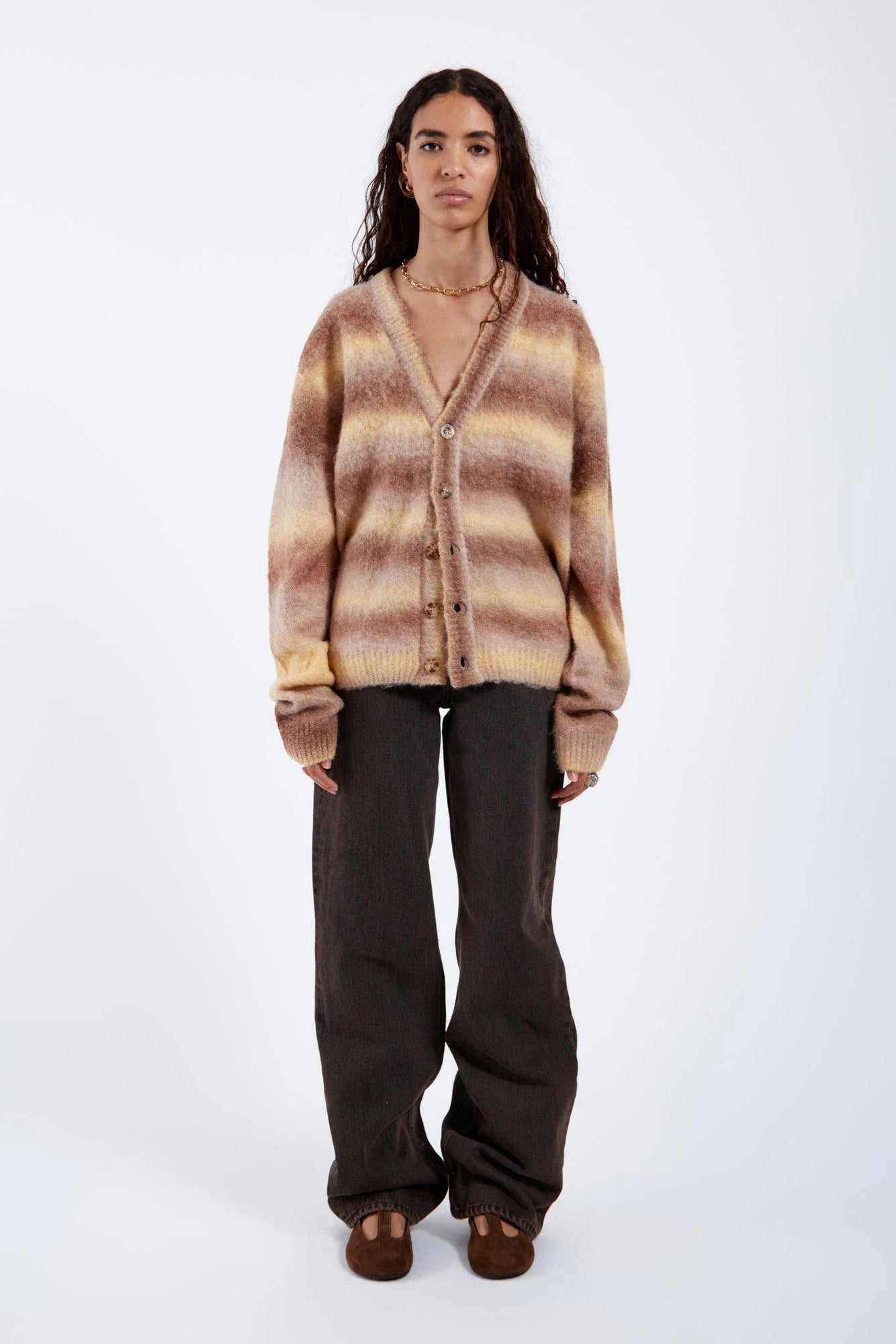 TOM CARDIGAN (Fade Yellow)