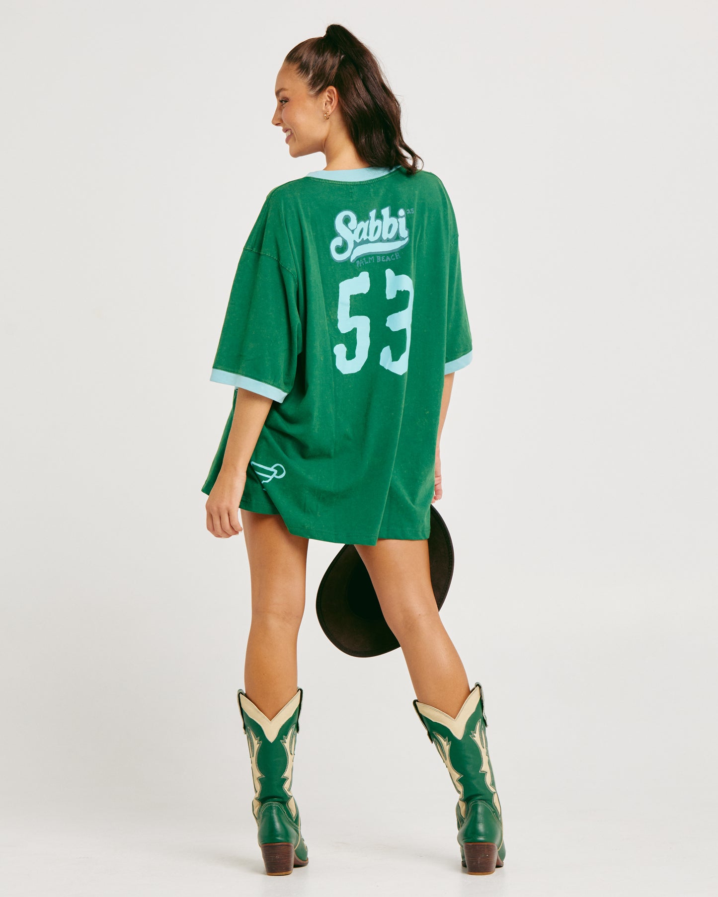 THE OVERSHARE TEE (Green)