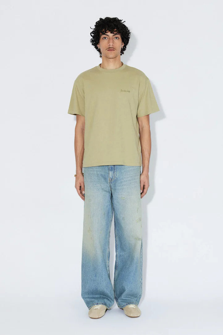 BACE TEE (Lt Green Brush)
