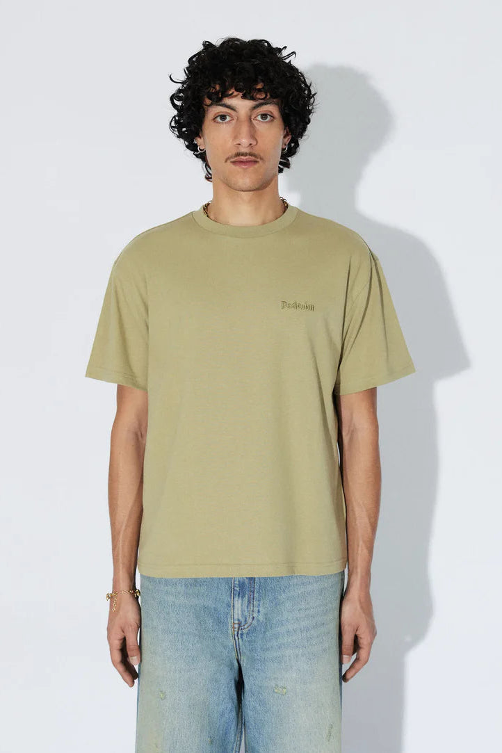 BACE TEE (Lt Green Brush)