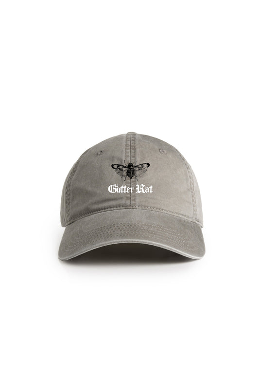 INSECT LOGO CAP (Wash Grey)