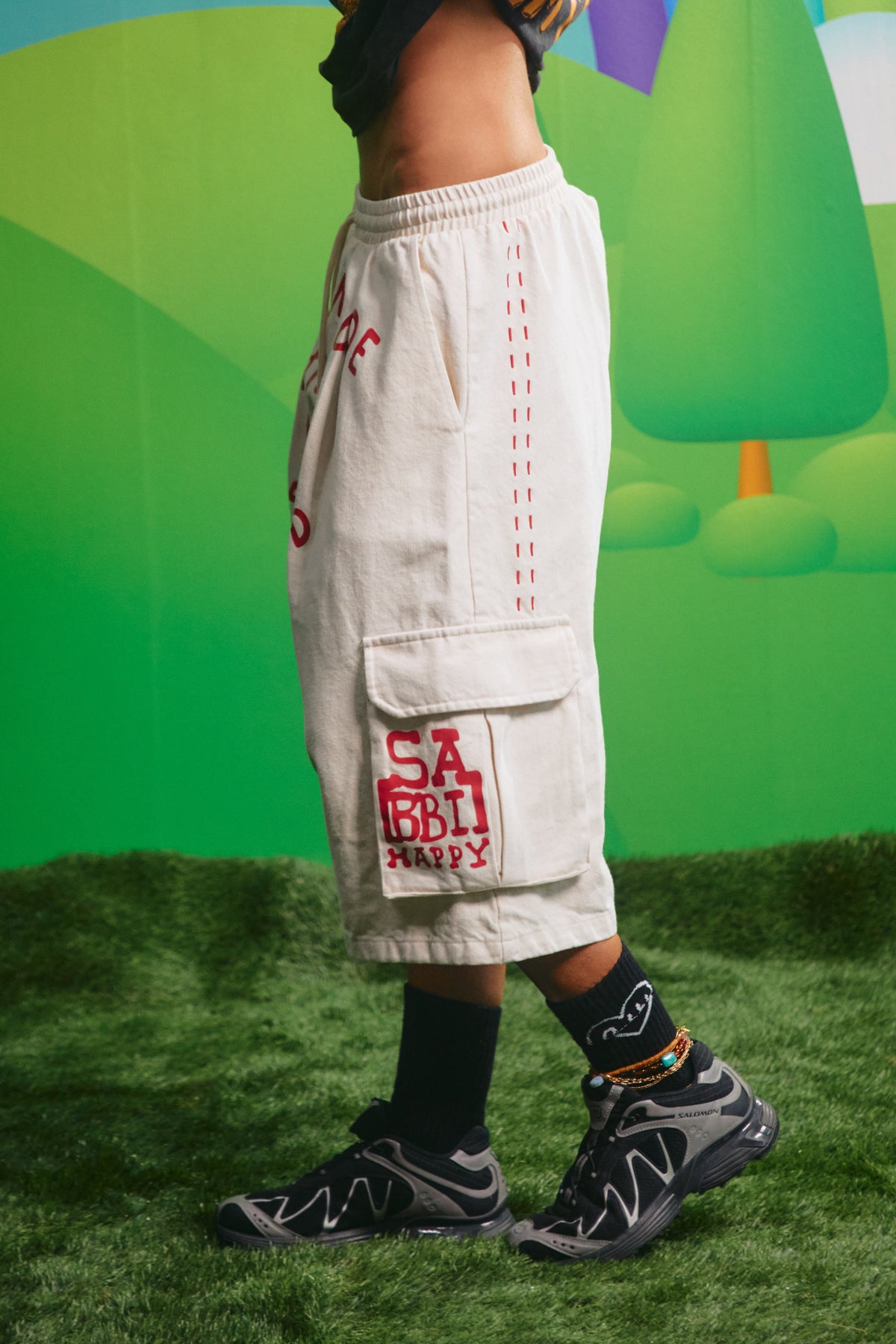 THE HIGH QUALITY HUMAN JORTS (Cream)