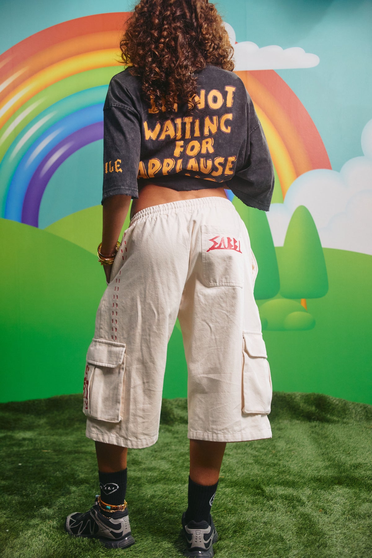 THE HIGH QUALITY HUMAN JORTS (Cream)