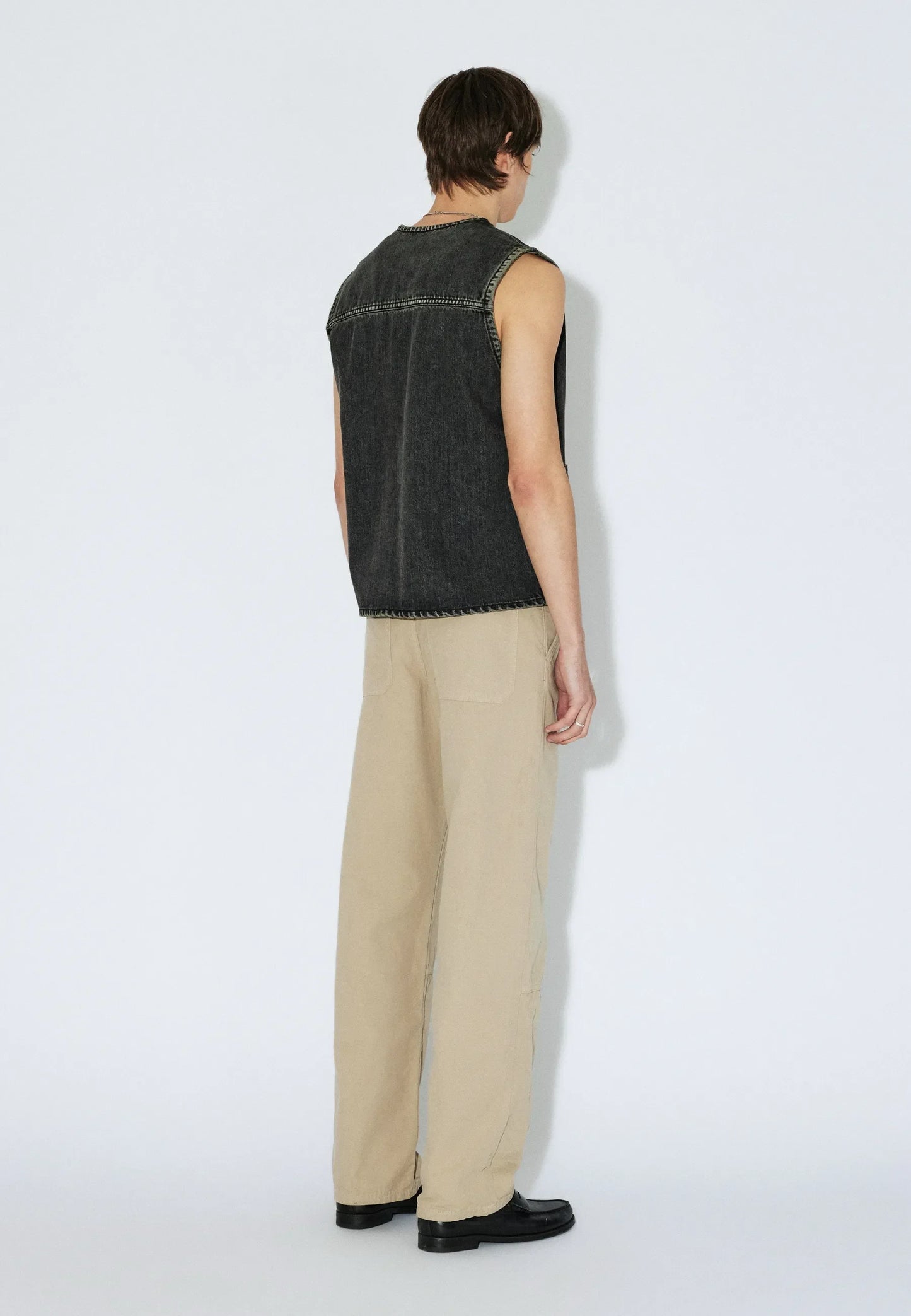 ENVER WORKER VEST (Aged Black)