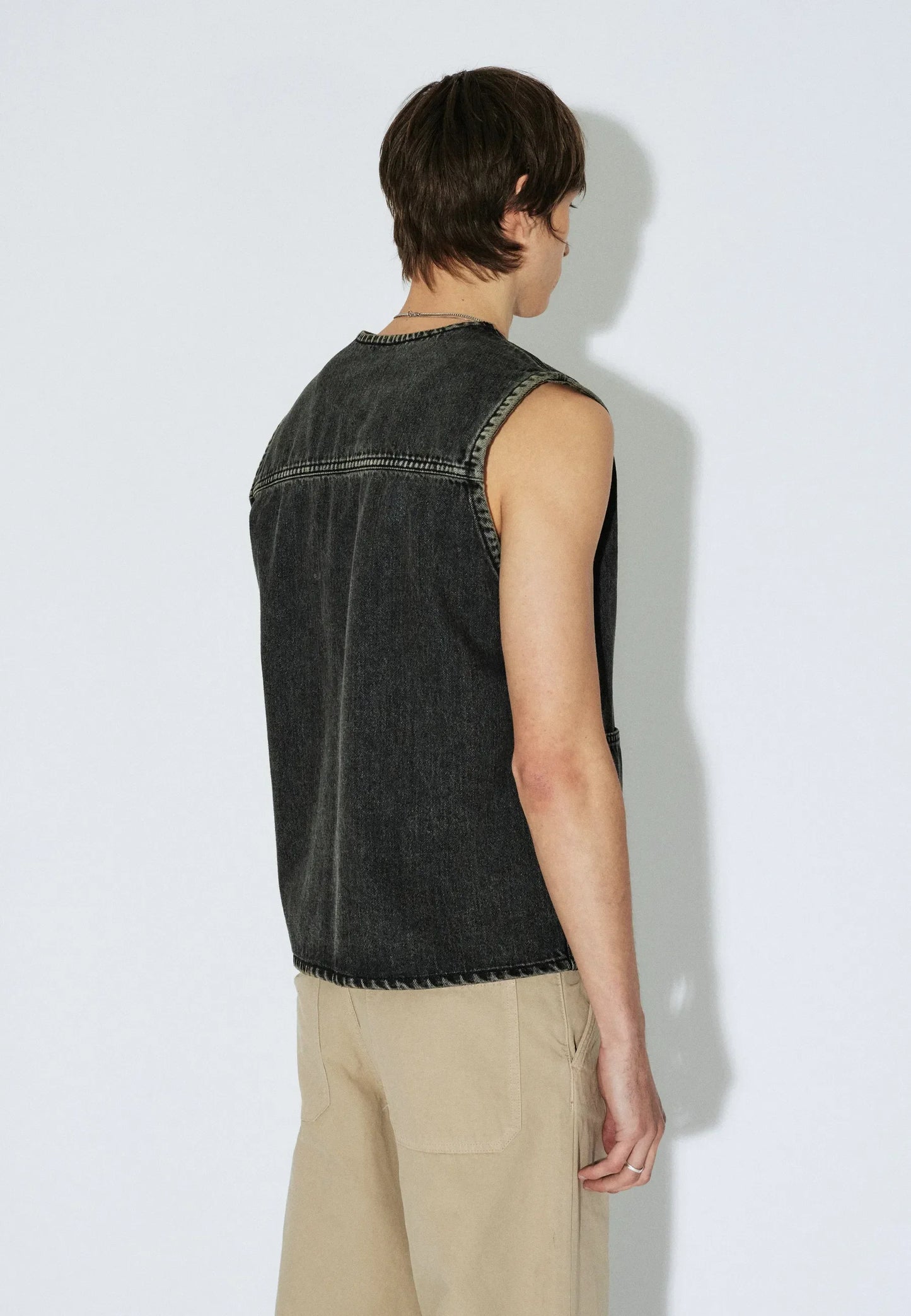 ENVER WORKER VEST (Aged Black)