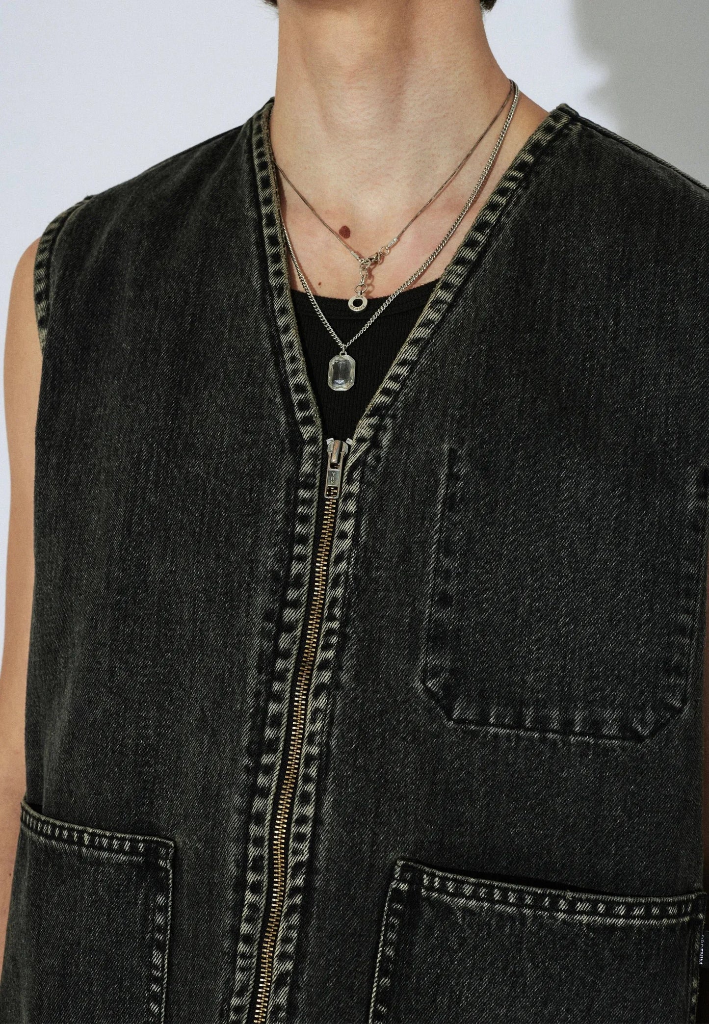 ENVER WORKER VEST (Aged Black)