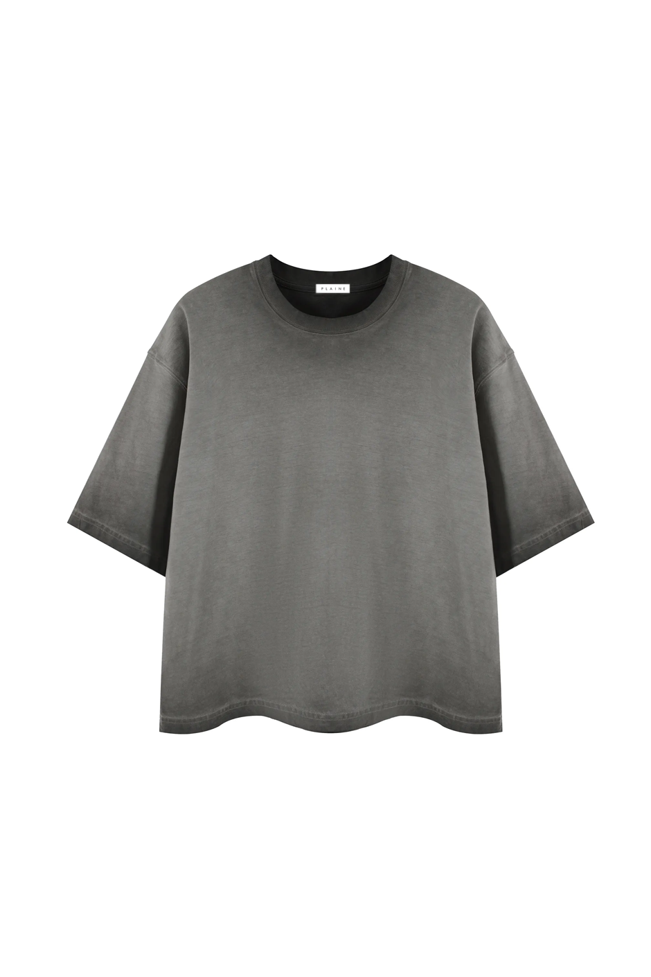 REVERSE DYED BOXY TEE (Fade Char)