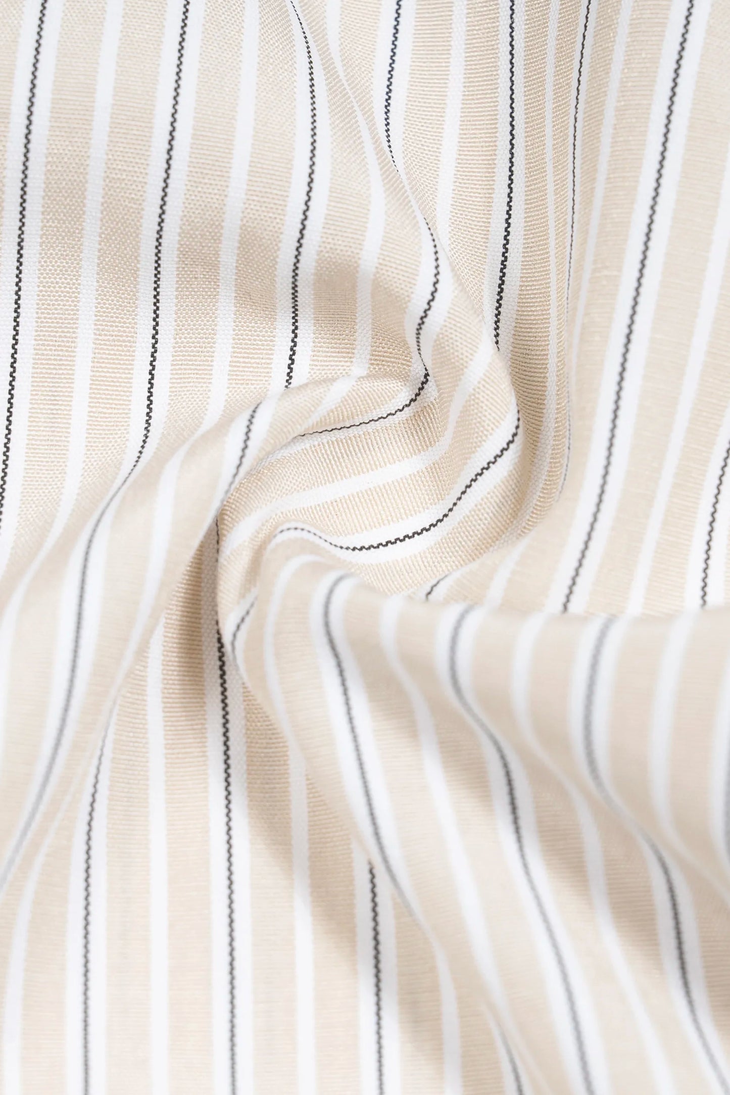 BOXY STRIPE SHIRT (Cream Stripe)