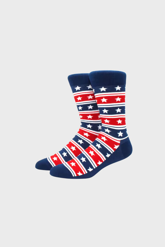 STARS SOCKS (Blu/Red/Whi)