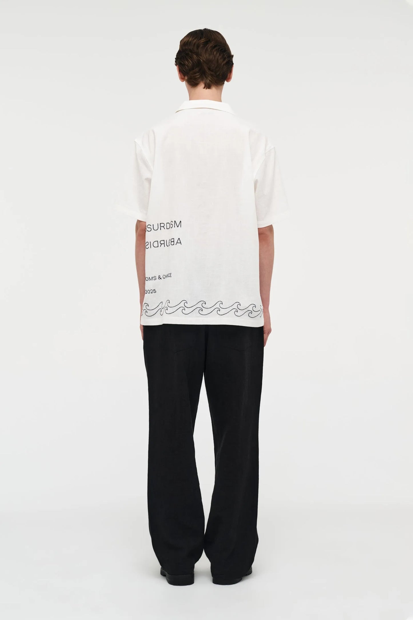 KYMA EMBROIDERED SS SHIRT