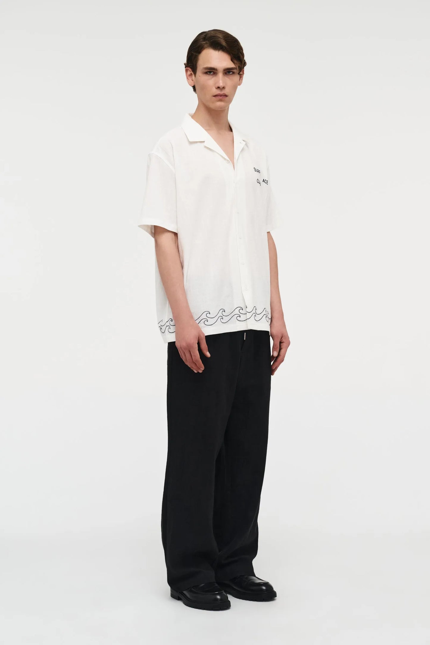 KYMA EMBROIDERED SS SHIRT