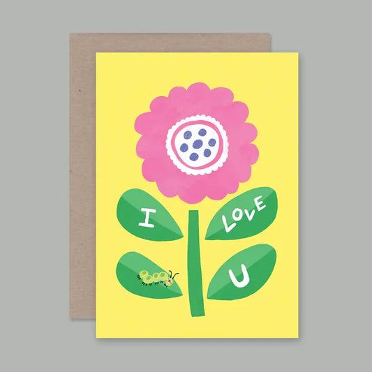 I LOVE YOU CARD