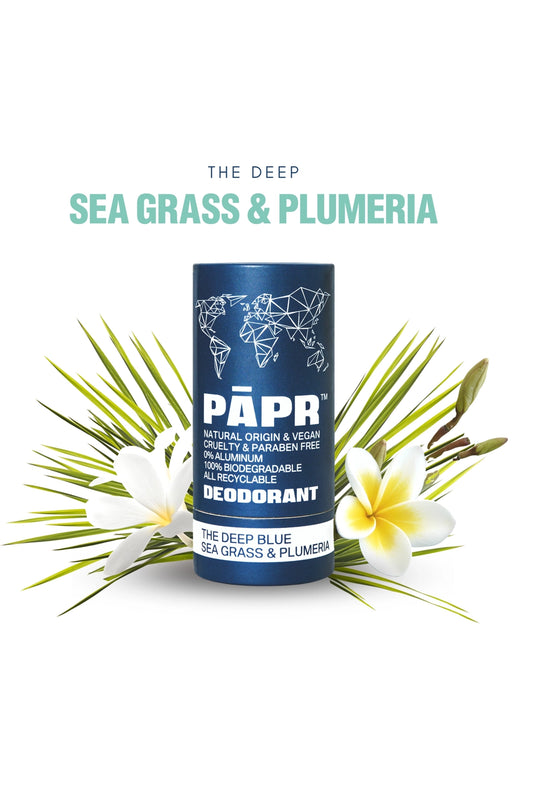 THE DEEP DEODORANT (Seagrass & Plumeria)