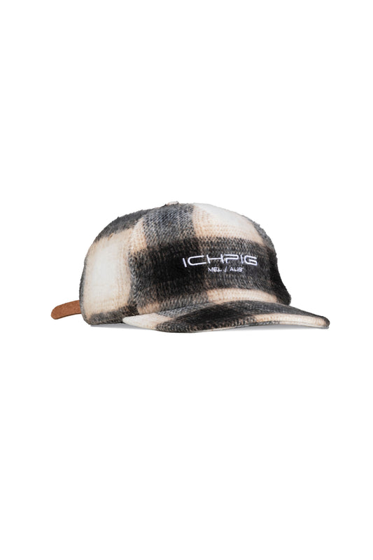 CHECKLINE STRAPBACK HAT (Cream)