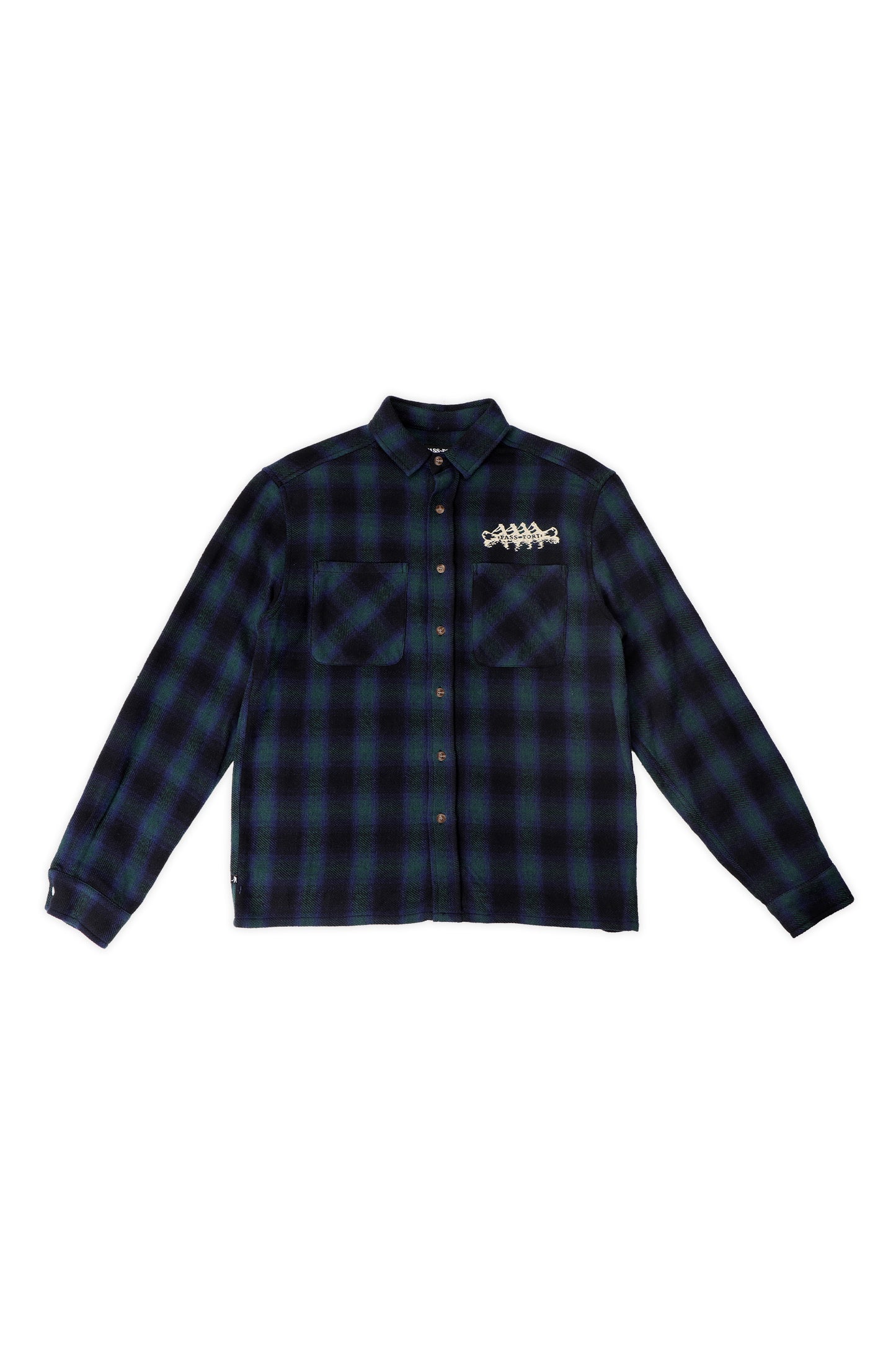 CANOE WORKERS FLANNEL (Black)