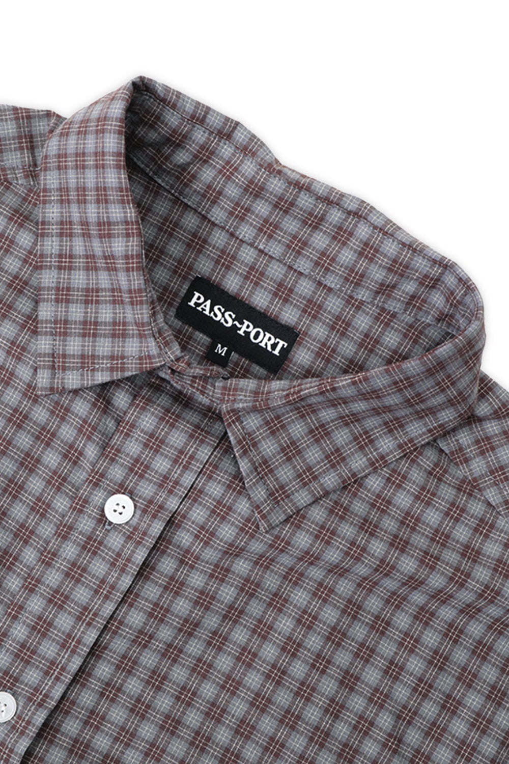 WORKERS LS CHECK SHIRT (Sangria)