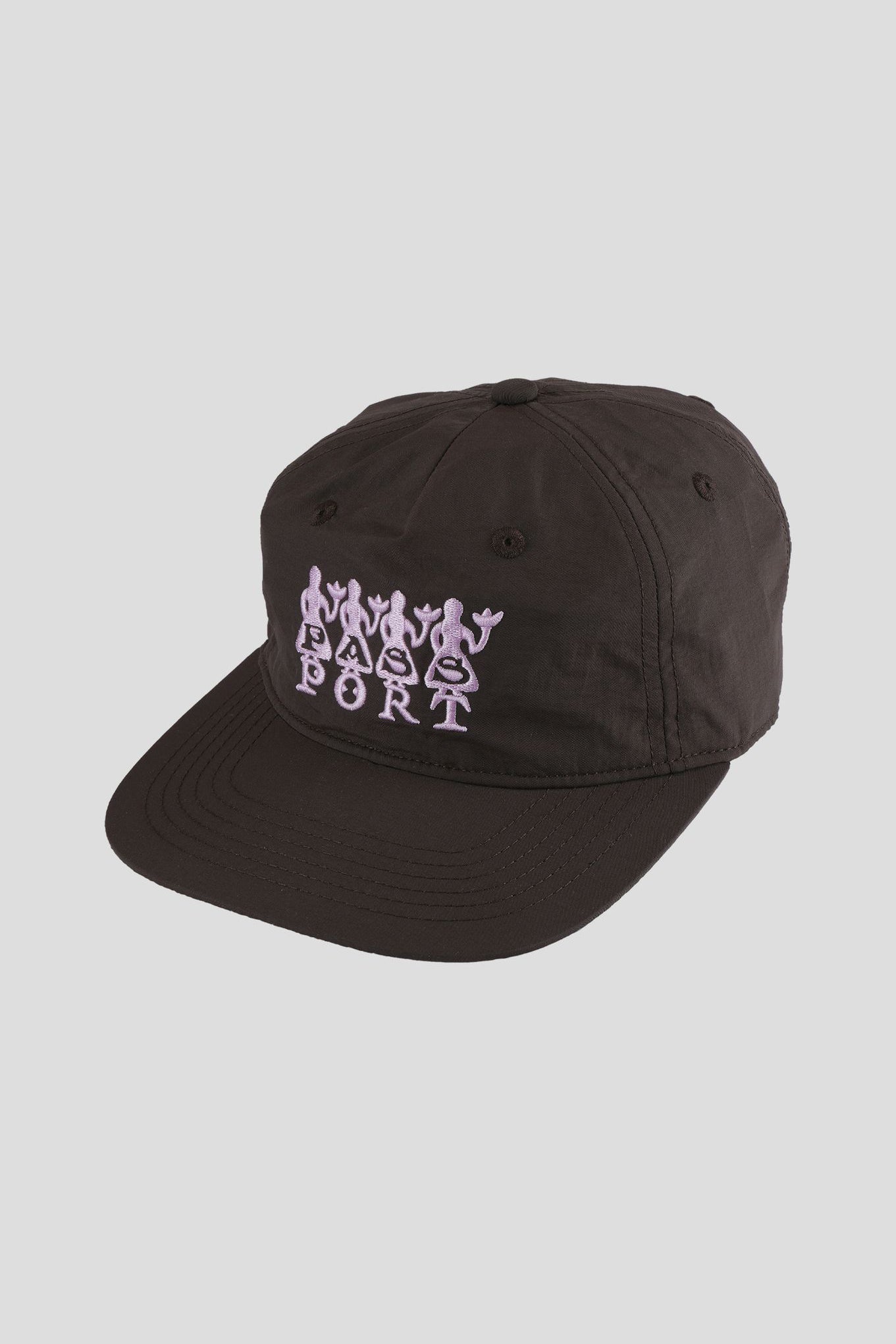 4 FLOWERS WORKERS CAP (Dark Choc)
