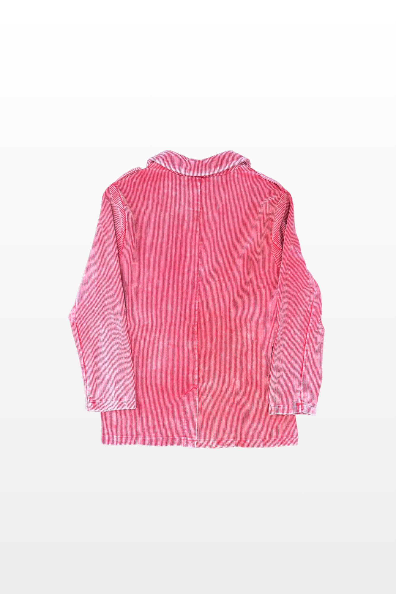MILA WASHED CORD BLAZER (Fade Red)