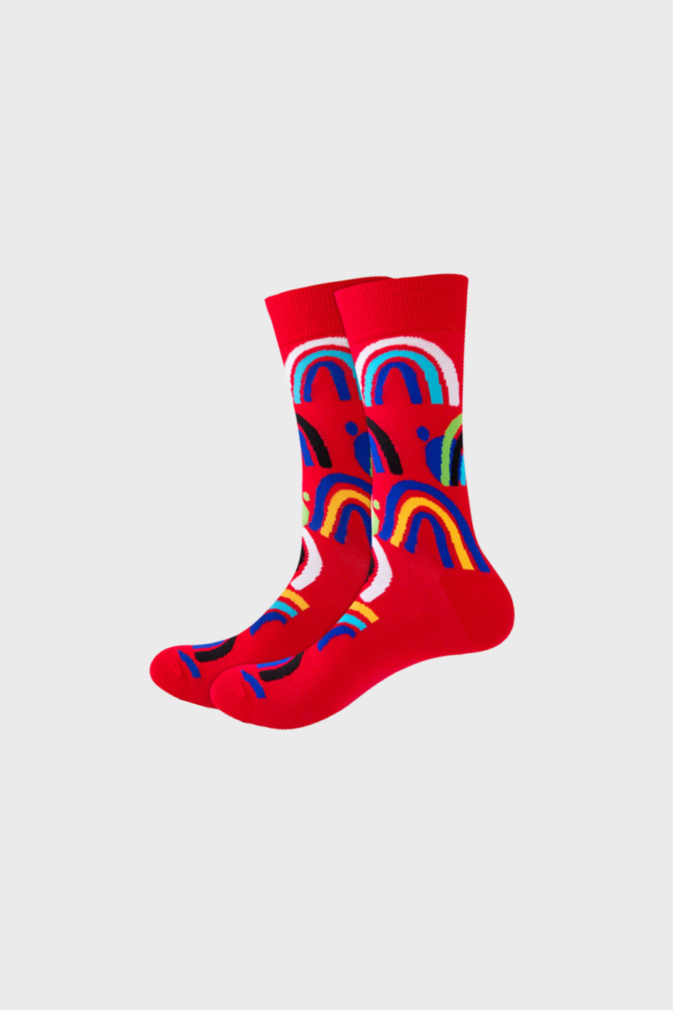 RAINBOW SOCKS (Red)