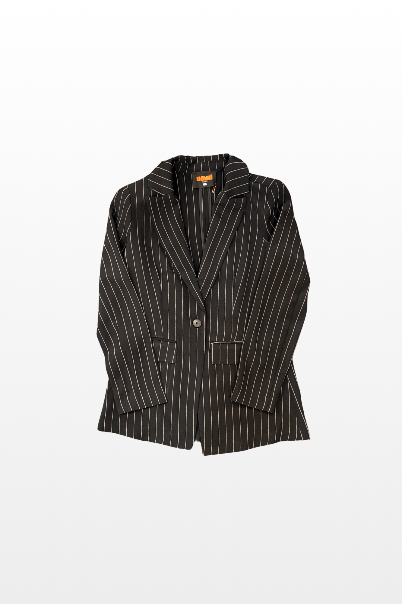 SOFIA PINSTRIPE BLAZER (Black)