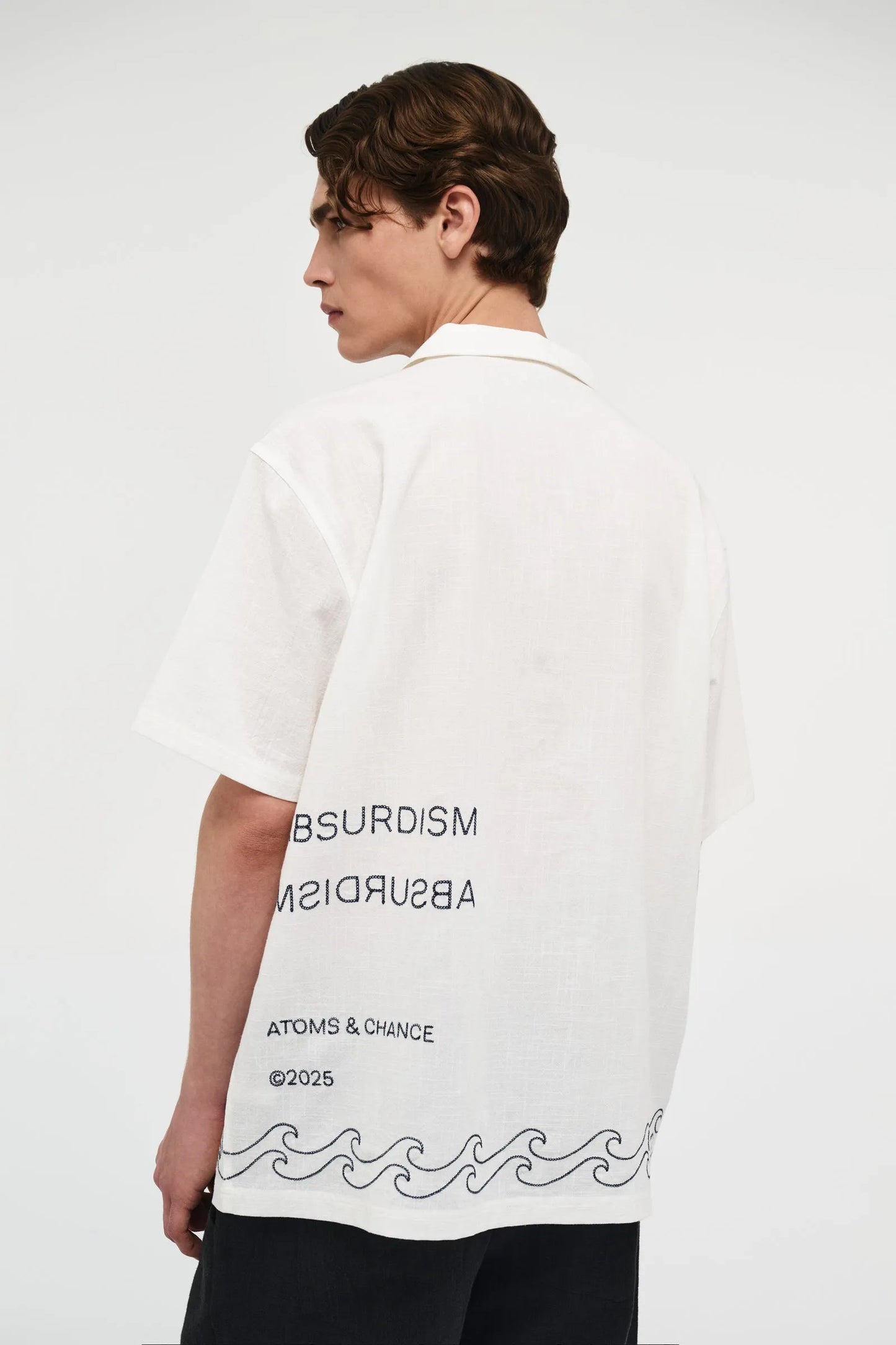 KYMA EMBROIDERED SS SHIRT