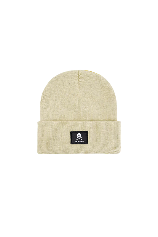SKULL BEANIE (Oat)