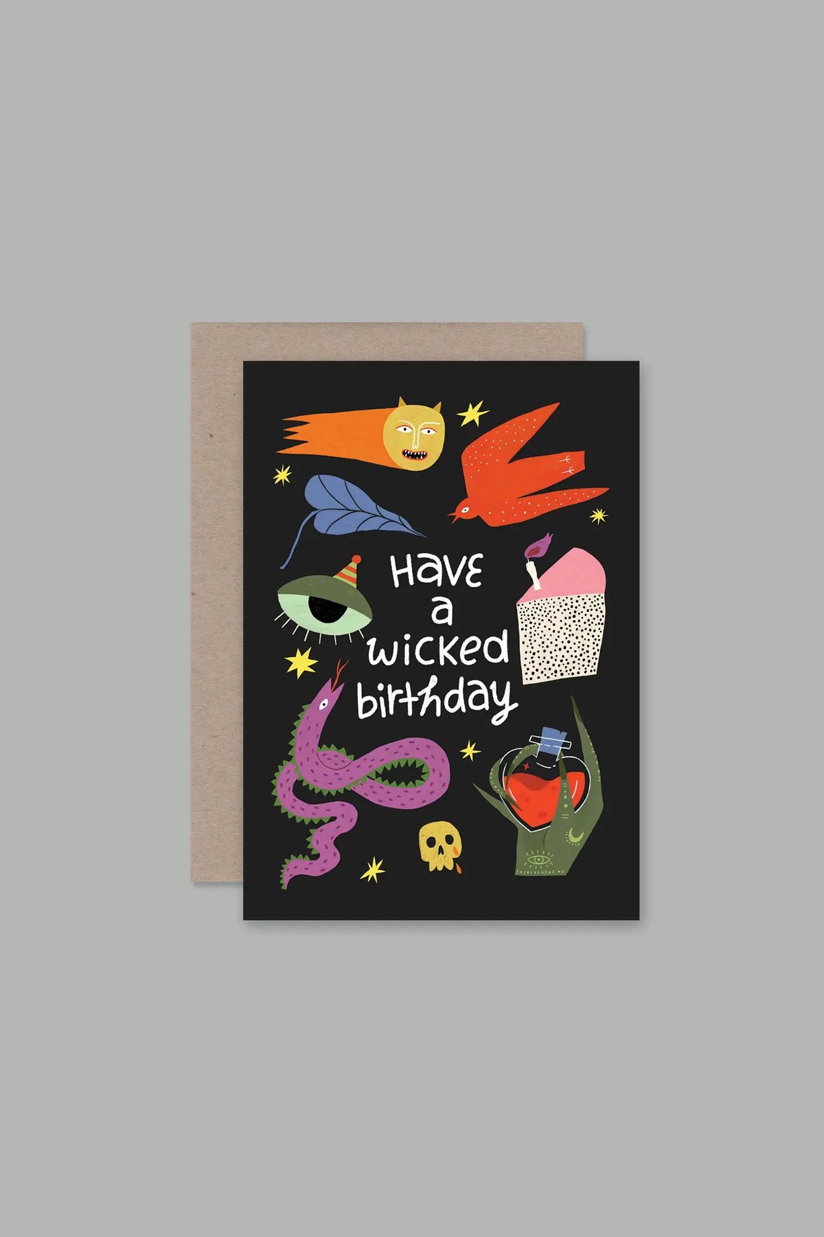 HAVE A WICKED BIRTHDAY - CARD