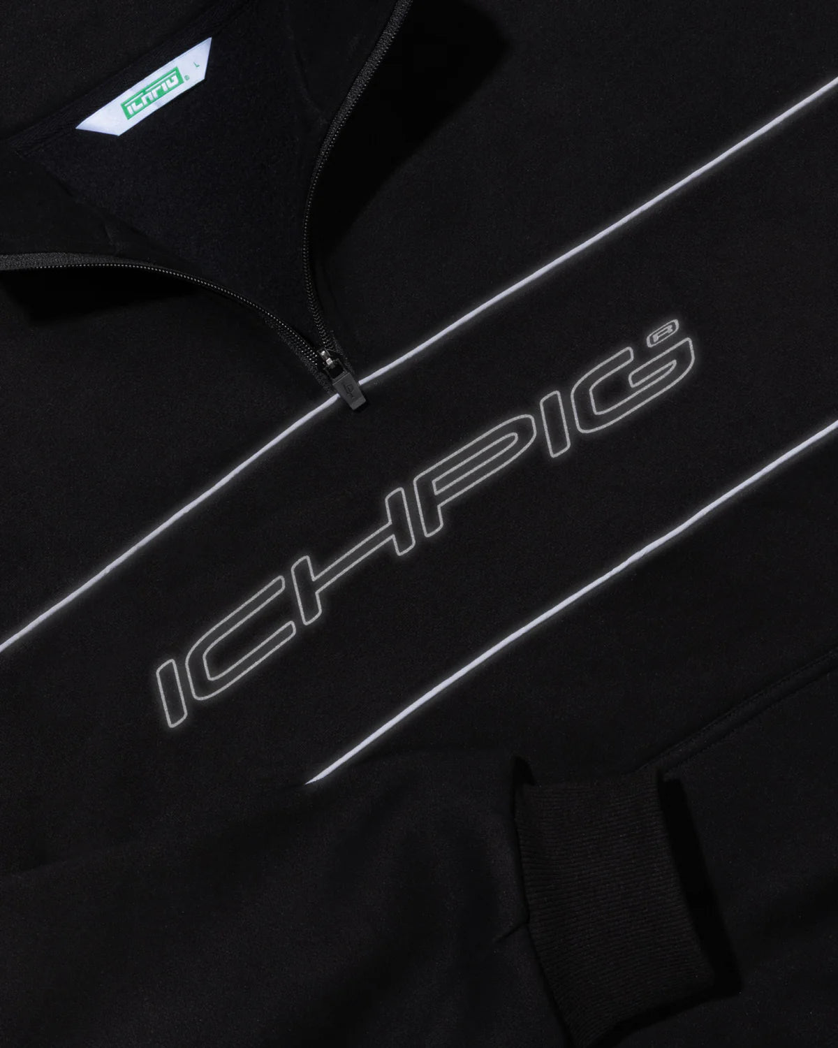 FLASHBACK 1/4 ZIP (Black)