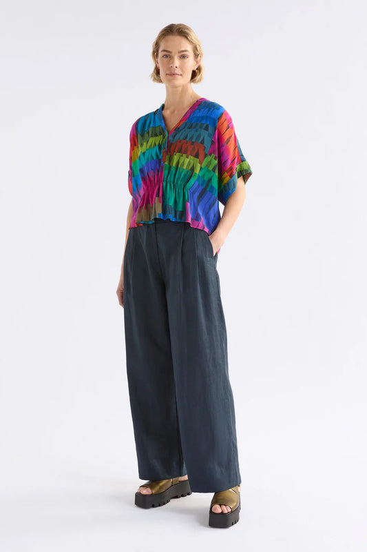 SEKA TOP (Lind Dark Print)