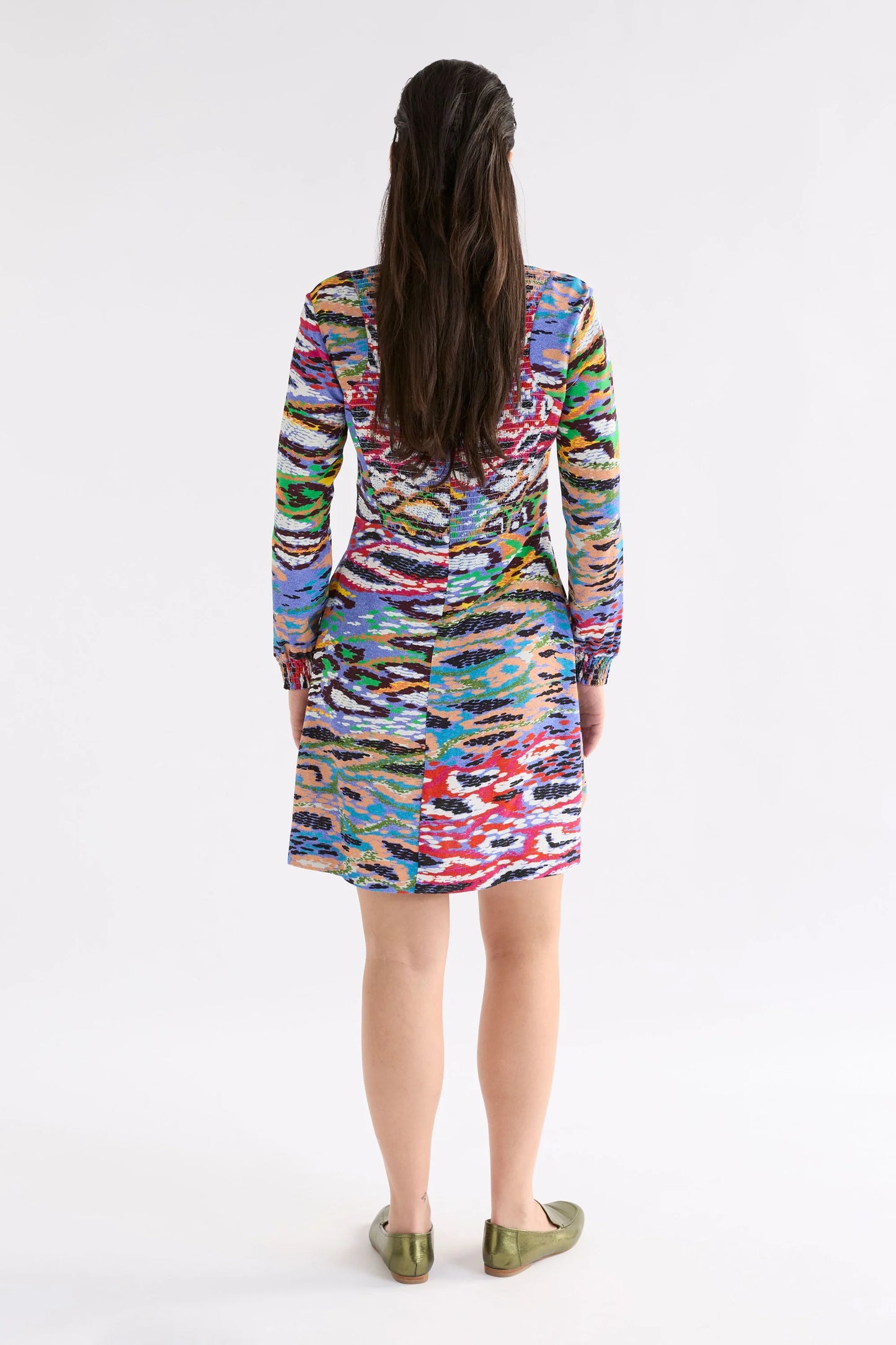 SOLINA SHORT DRESS (Serp Print)