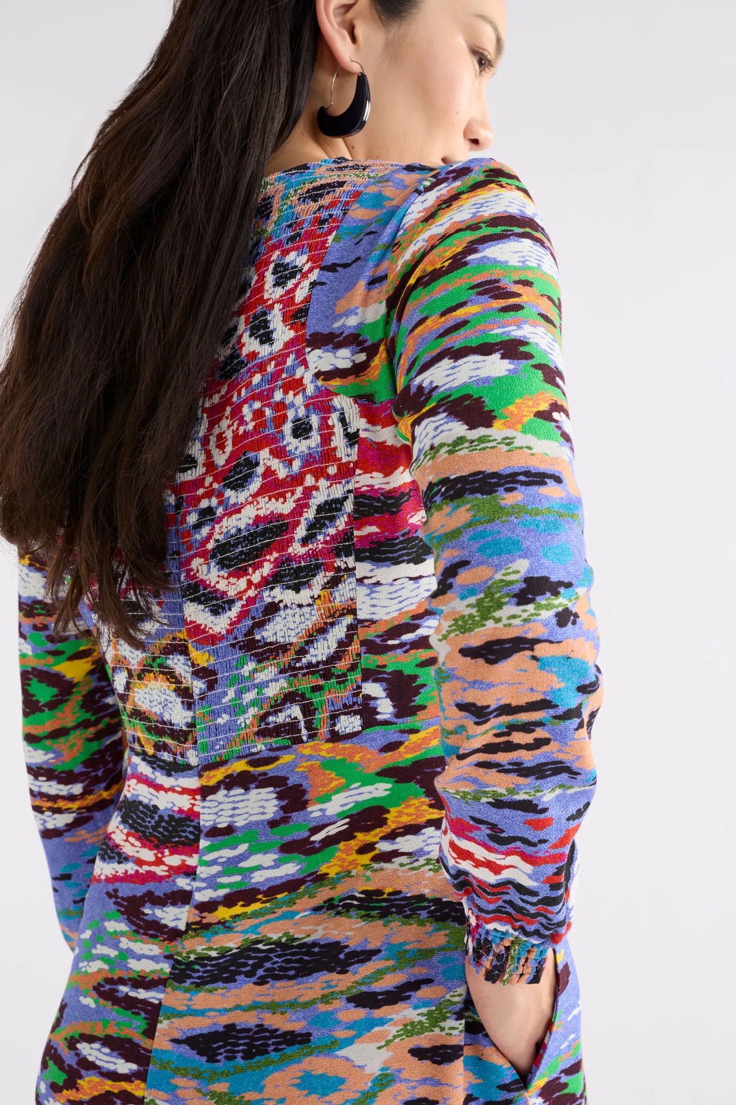SOLINA SHORT DRESS (Serp Print)
