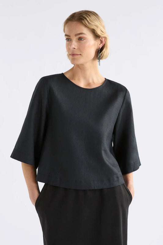 LLINEN TOP (Black)