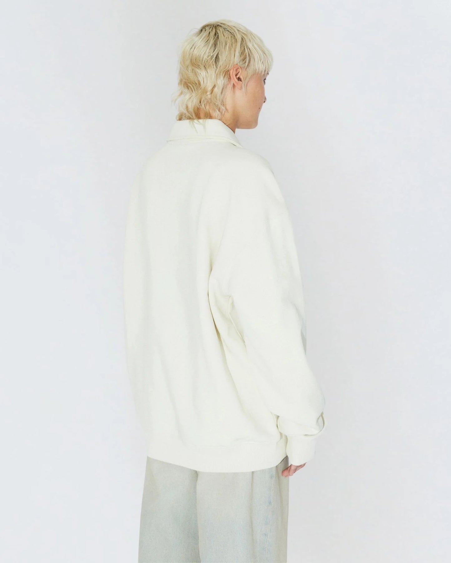 BRADY COLLAR SWEAT (Ecru)