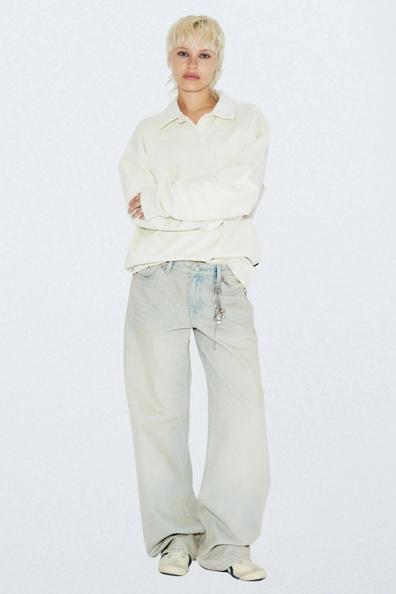 BRADY COLLAR SWEAT (Ecru)