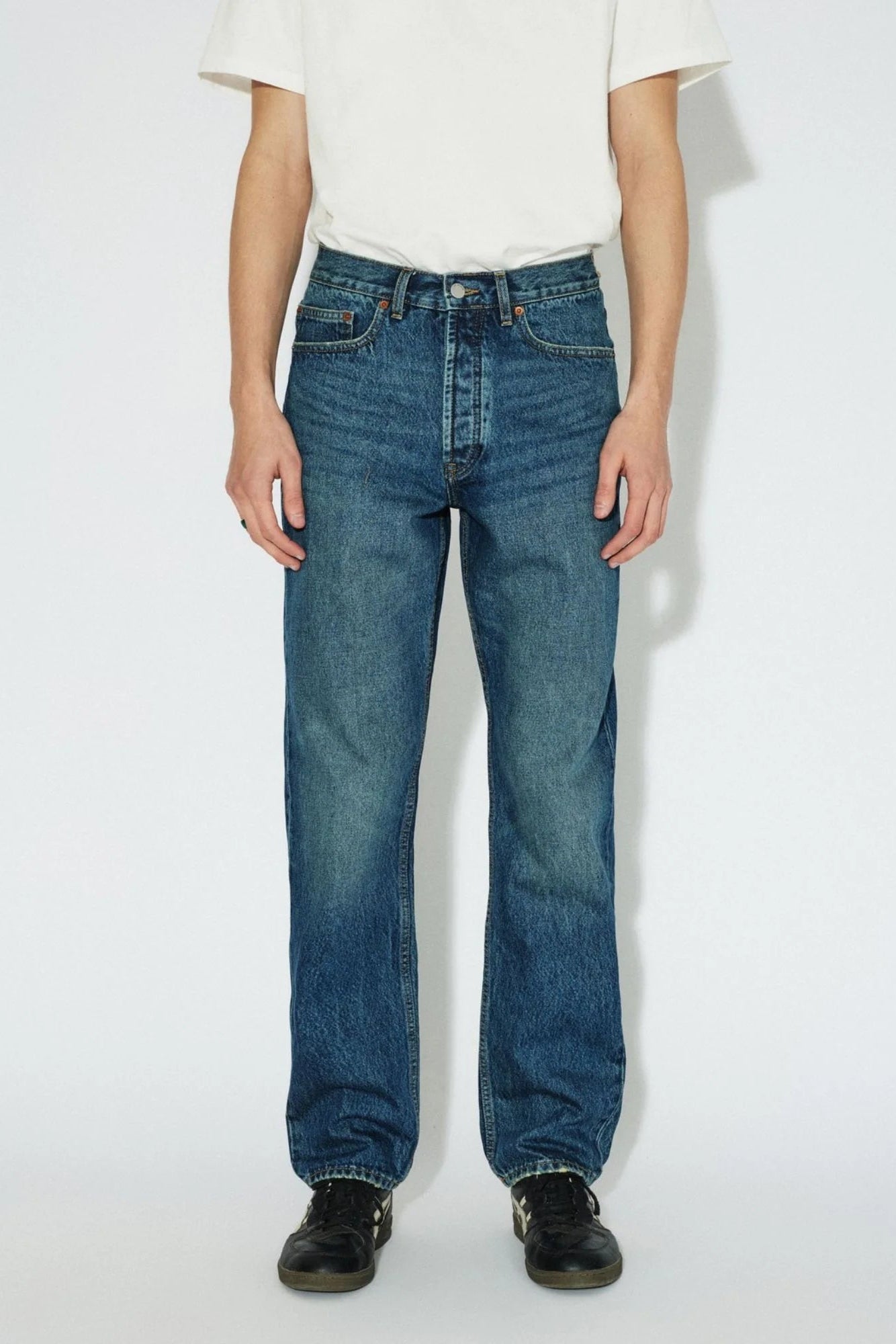 DASH STRAIGHT JEANS (Stream Dark Fade Vintage)