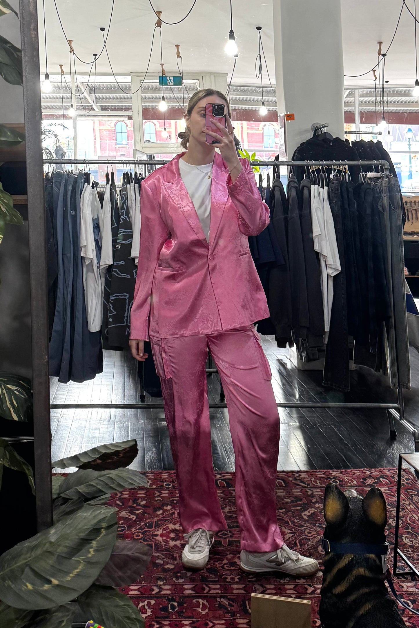 FREYA SUIT BLAZER (Pink)