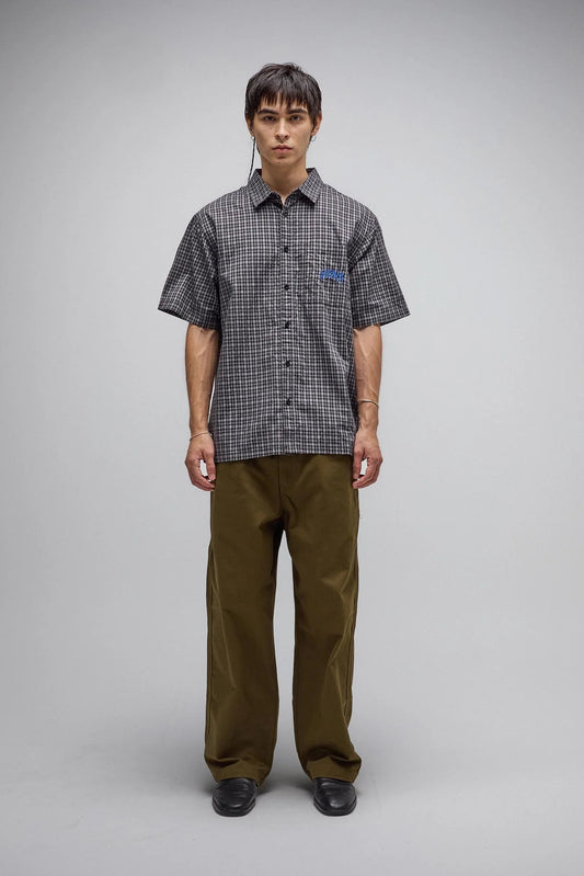 VIVAN CHECK SHIRT (Worn Black)