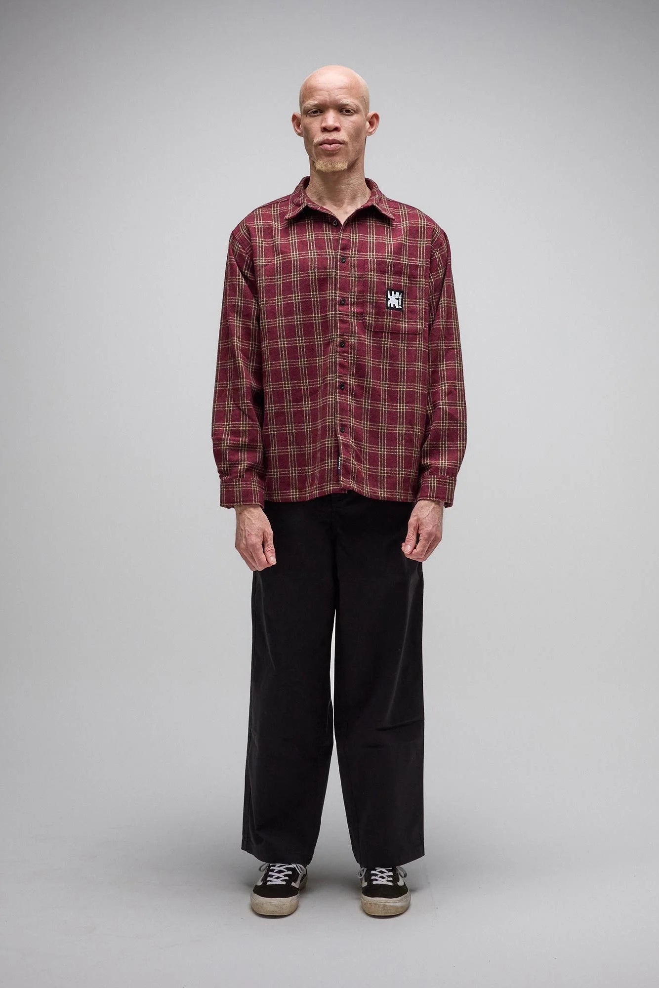 REYNOLDS FLANNEL LS SHIRT (Red)