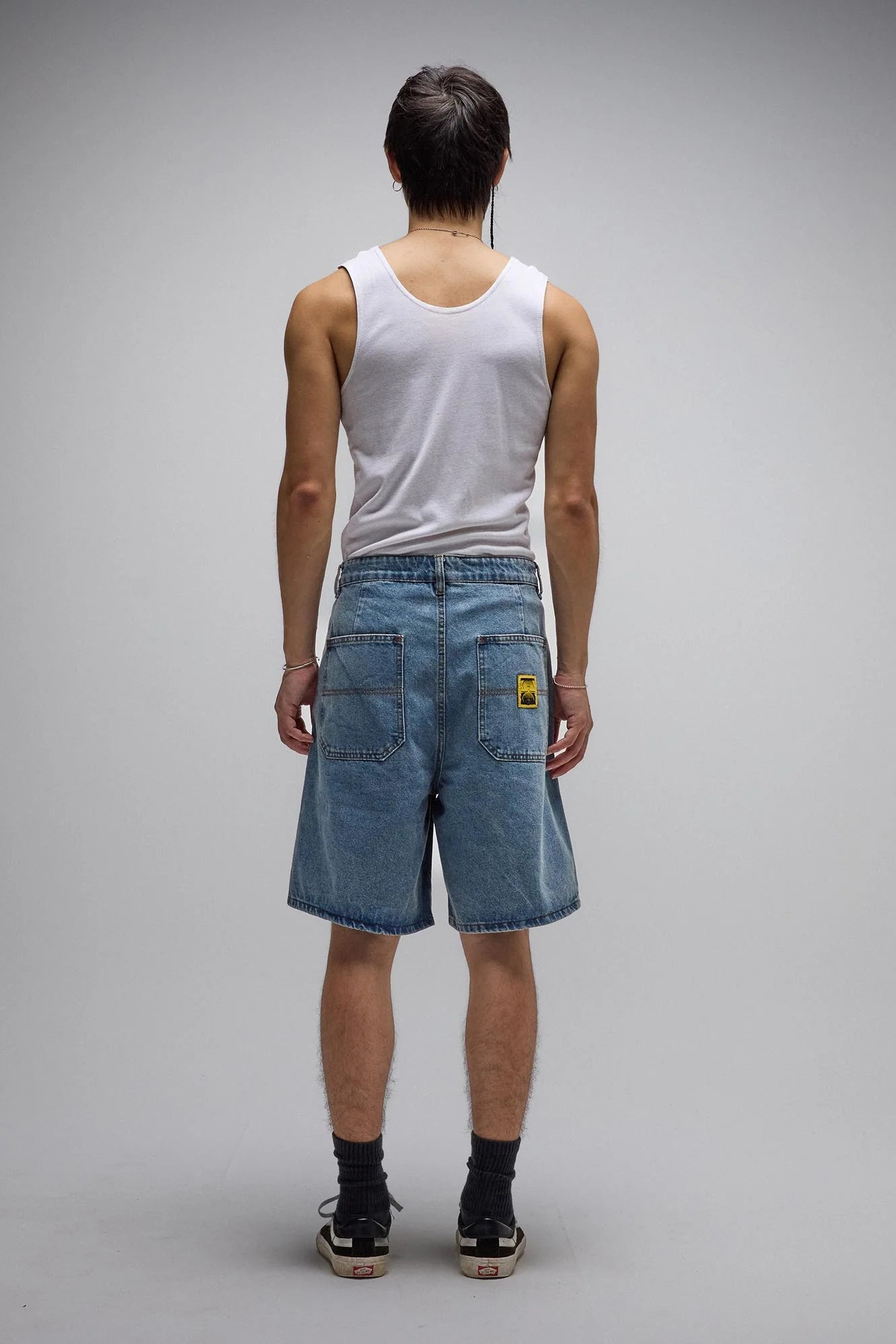 REYNOLDS DENIM WALK SHORT (Mid Blue)