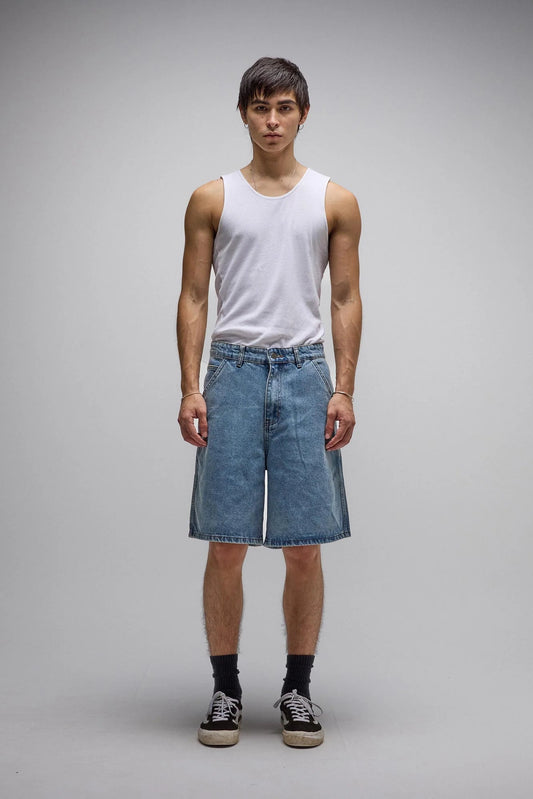 REYNOLDS DENIM WALK SHORT (Mid Blue)
