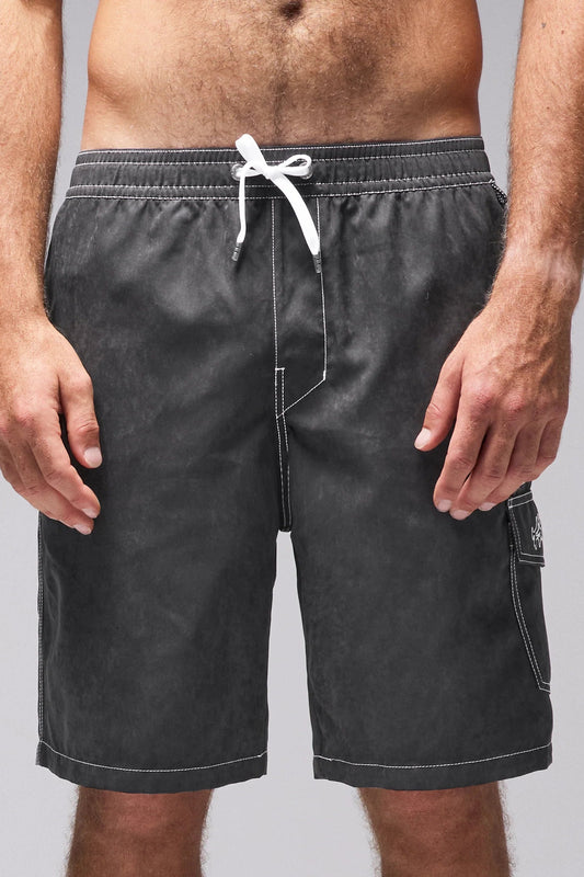 SWANS CARGO 21" SWIM SHORTS (Black)