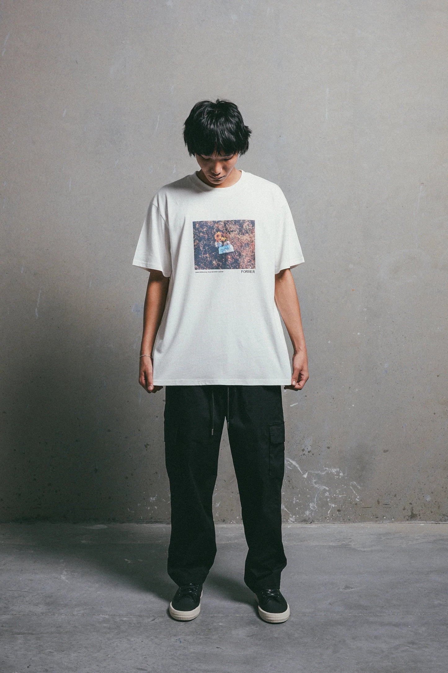 CACHE TEE (Oyster)