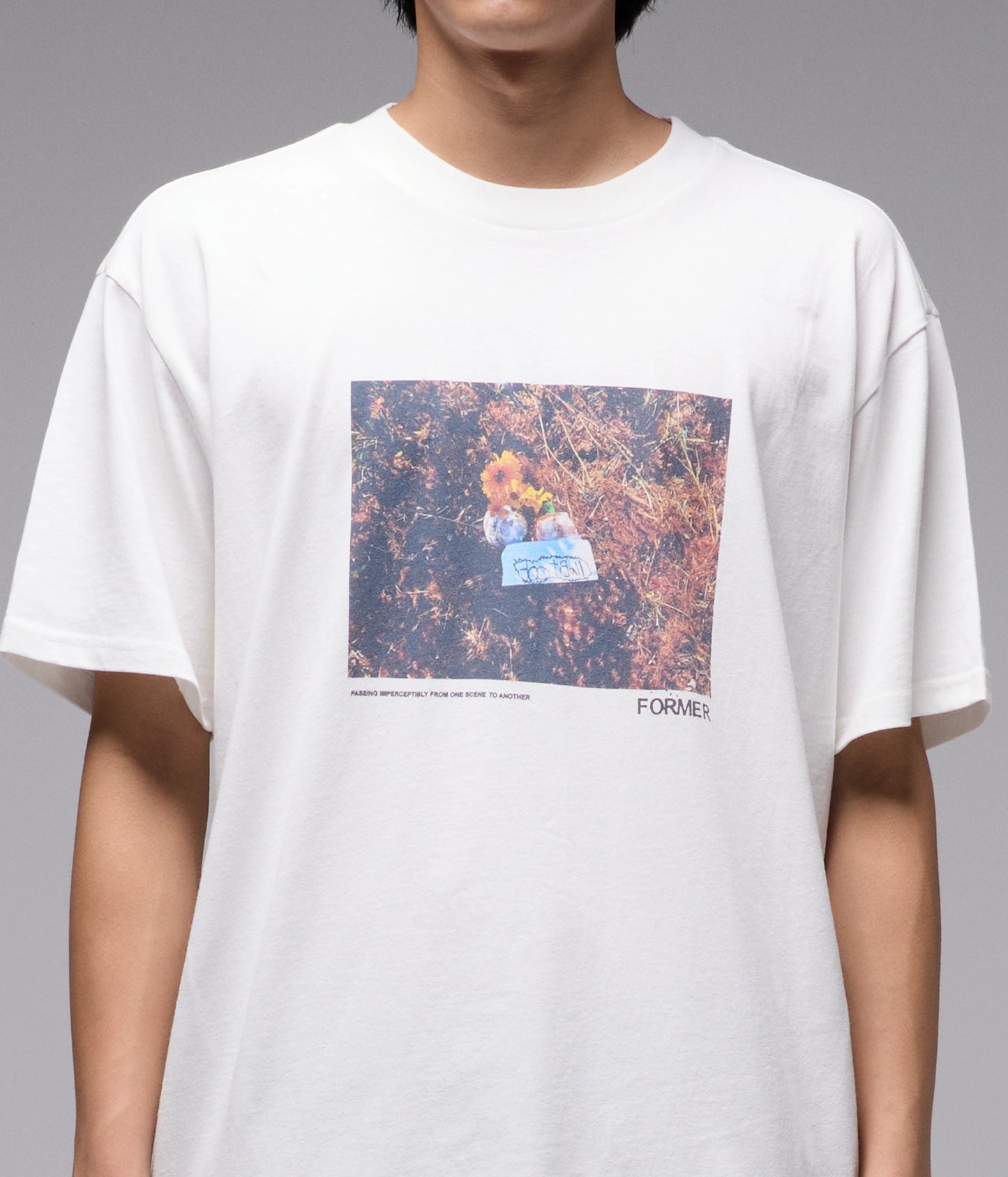 CACHE TEE (Oyster)